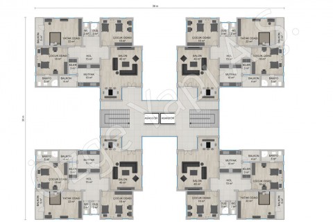 Appartement 4668 m2- 1er étage