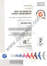 Certificat ISO 9001 UKAS