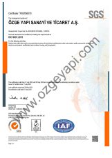 Certificat ISO 9001 UKAS